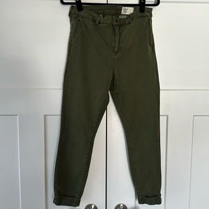 Cosmic Blue Love green pants